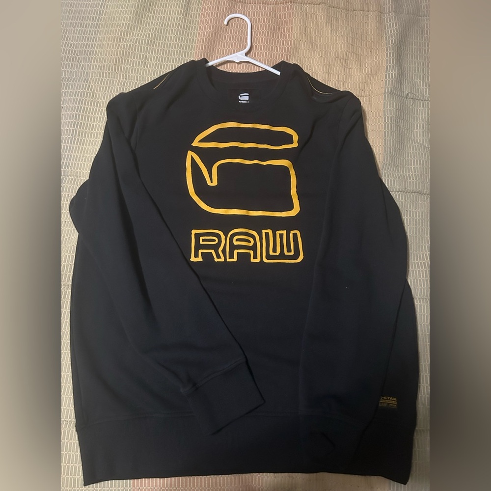 Black & Gold G-Star Raw Men’s XL Crew Neck
